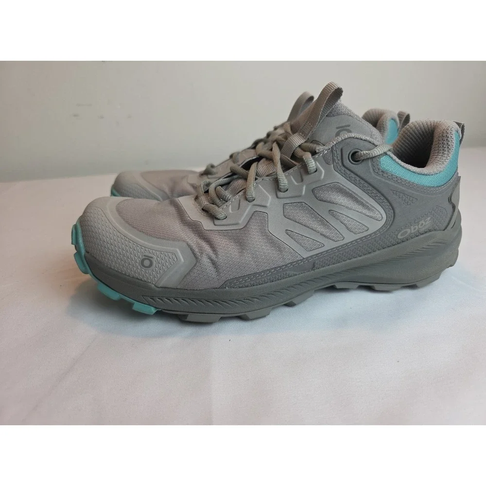 Oboz Women's Katabatic Low B-DRY Trail Hiking Shoes Athletic Gray Size 8.5 - Picture 5 of 16